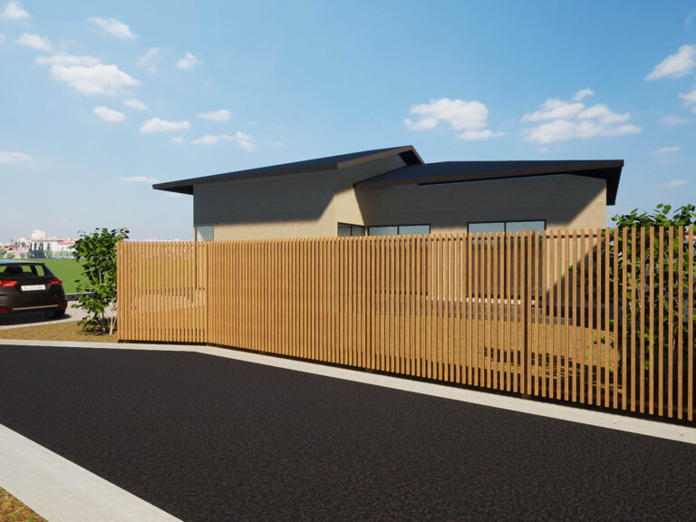 小山市のナチュラルモダンな外構