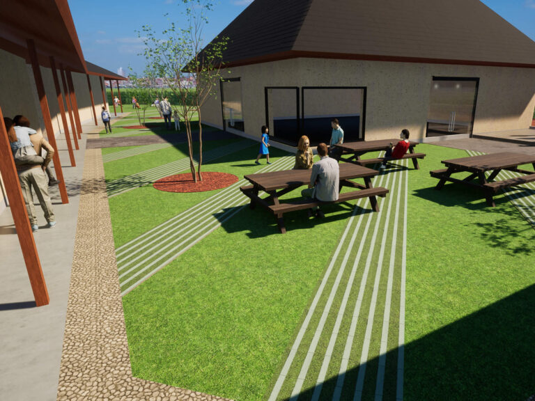 宇都宮市のモダンな店舗外構リフォーム