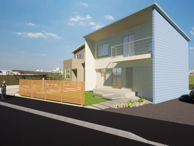 壬生町のナチュラルモダンな外構