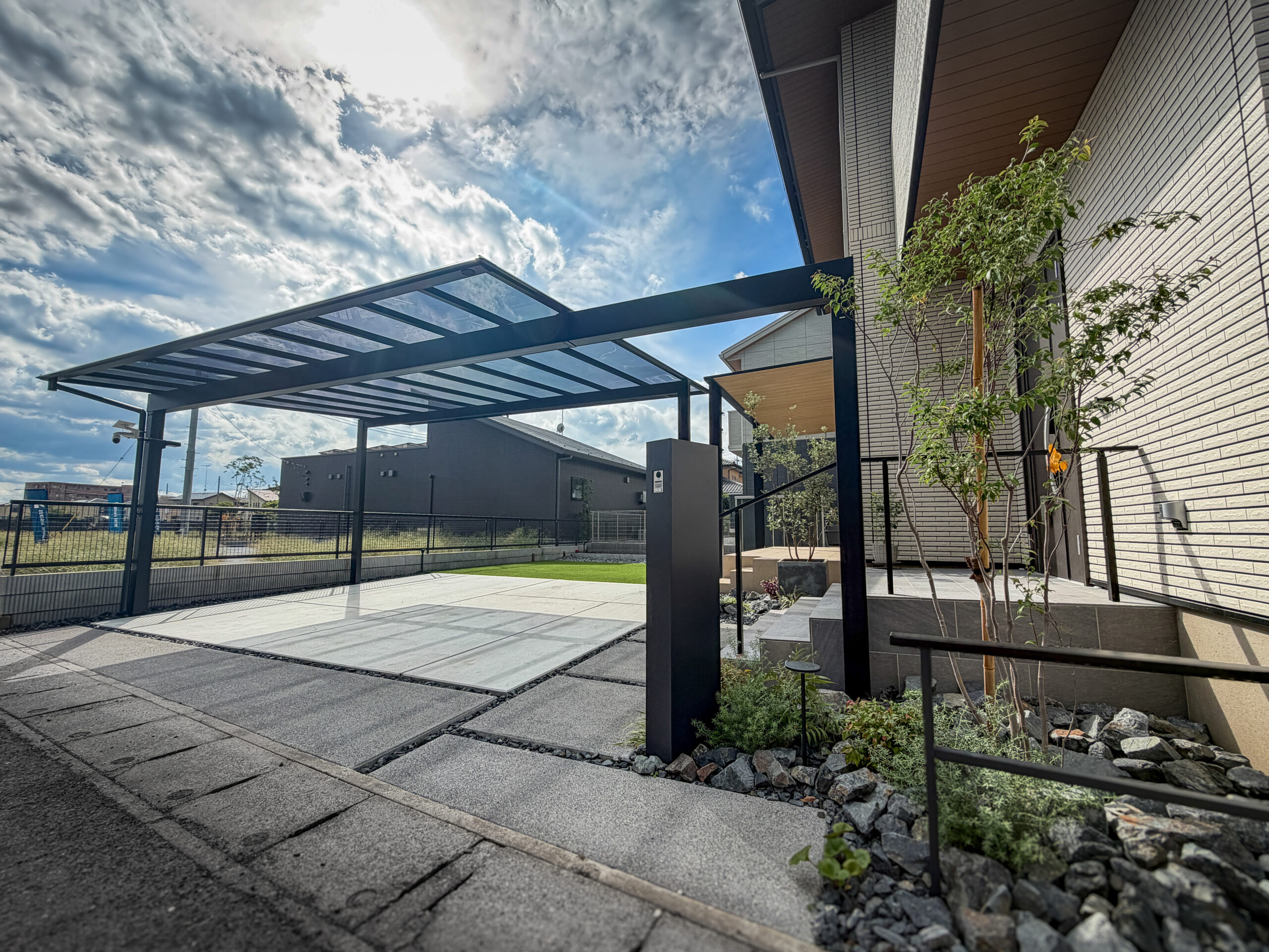 小山市の新築外構
