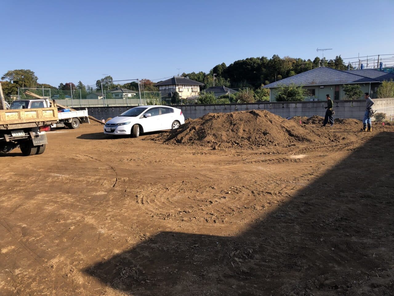 つくば市の外構現地調査